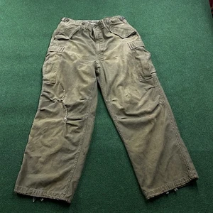 Pantalones De Colección OG 107 Para Hombre 33 Verde M51 M65 Carga Militar Desteñido Campo Usado 33x28 - Imagen 1 de 16