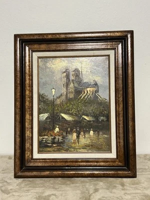 Vintage 12”x16” Framed Goodman Painting Rare - Image 1 of 4