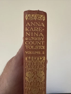 Anna Karenina Volume 2 Leo Tolstoi Tolstoy ~ 1914 Foto 1 de 4