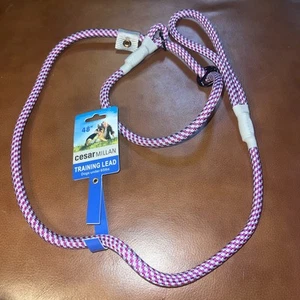 Dog Whisperer Cesar Millan Style Rope Slip Training Leash Nylon Lead and Collar - Picture 1 of 2