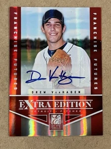 2012 ELITE EXTRA EDITION FRANCHISE FUTURES AUTOGRAPH #51 DREW VERHAGEN D 360/699 - Picture 1 of 2
