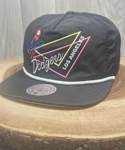 Mütze Kappe Los Angeles Dodgers Mitchell & Ness Golfer Seil Druckknopflasche verstellbar MLB - Bild 1 von 15
