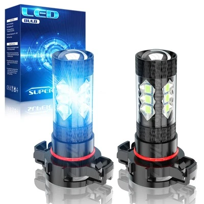 For 2010-2011 Dodge Nitro 2X 5202 Ice Blue 8000K LED Fog / Driving Light Bulbs - Image 1 of 4