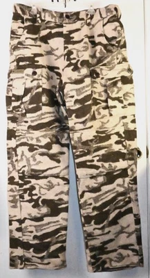 Columbia Gallatin Range Monarch Pass Wool Blend Outfitter Snow Camo Cargo Pants - Image 1 of 4