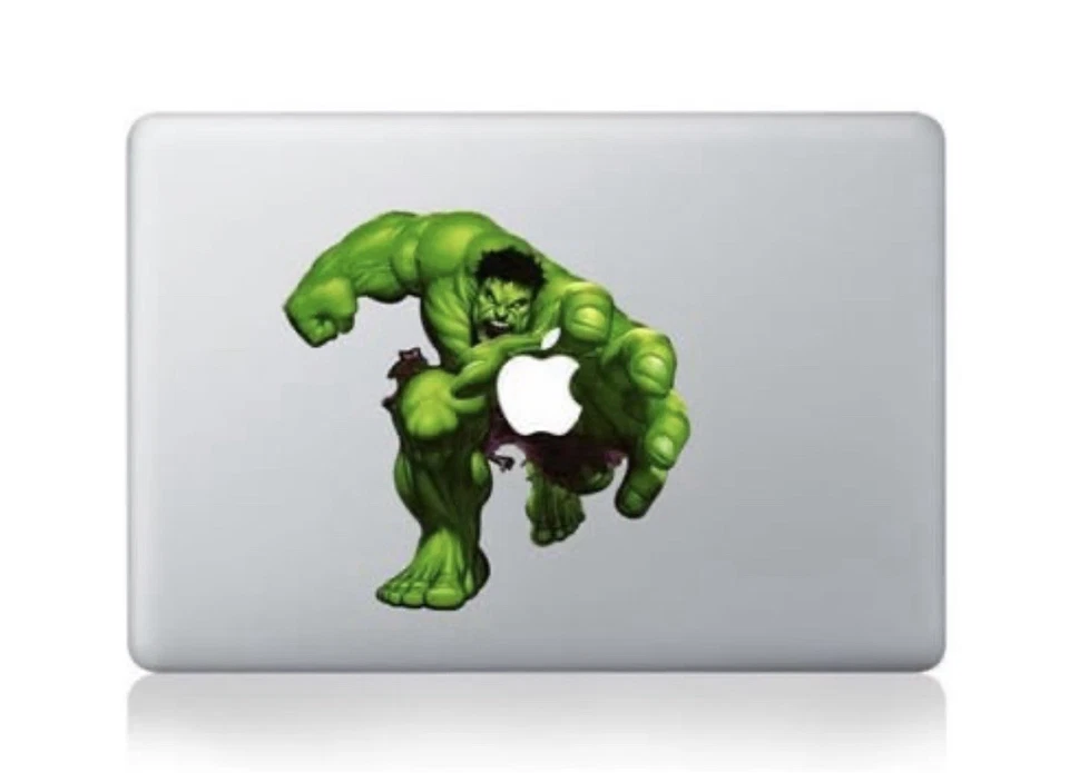 Apple MacBook Laptop Sticker Vinyl Decal Hulk Marvel Studios Universal Pictures - Image 1 of 1