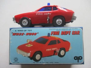 Kanto Toys (1978) Wing-Up Fire Dept. Car - Picture 1 of 9