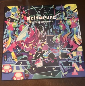 Deltarune Chapter 2 Vinyl Soundtrack Colored Record 2LP No Sticker Tested - Picture 1 of 12