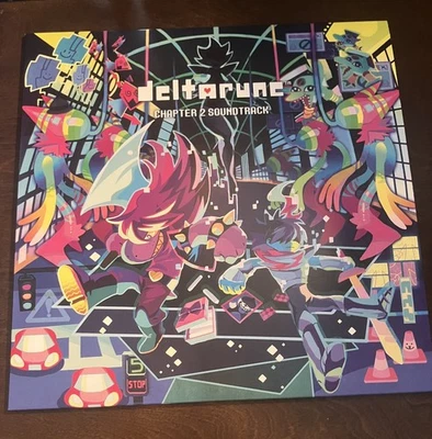 Deltarune Chapter 2 Vinyl Soundtrack Colored Record 2LP No Sticker Tested - Image 1 of 4