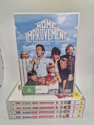 Home Improvement : Season 1 2 3 4 & 5 (DVD, 1991) Like New - Free Shipping #S2 - image 1 of 4