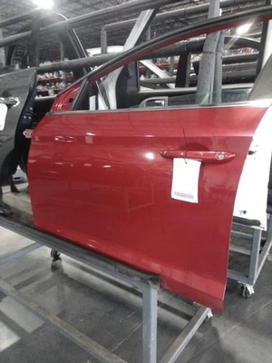 2017 Hyundai Sonata Left Door Red Good Condition 4DR Sedan OEM Part 313747 - Imagem 1 de 4