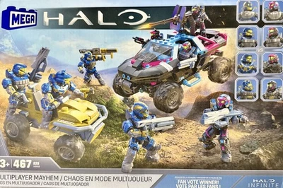 Halo MEGA Multijugador Mayhem con figuras jabalí mangosta  Foto 1 de 4