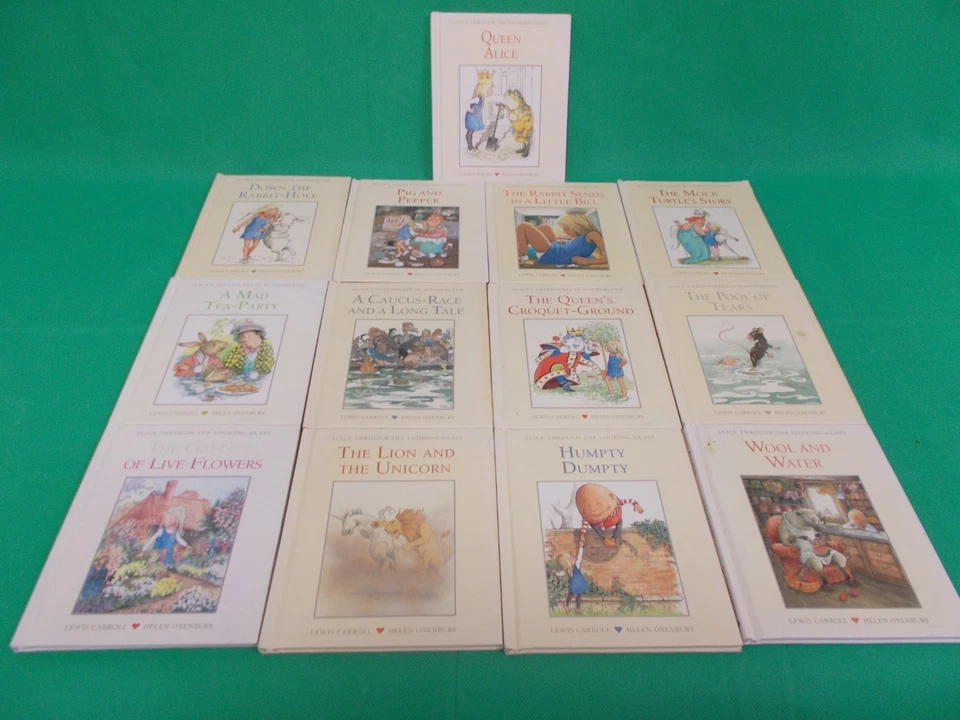 LEWIS CARROLL & HELEN OXENBURY.   ALICE IN WONDERLAND & THROUGH THE LOOK   (Hol) - Image 1 of 1