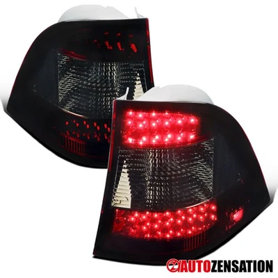 Fits 1998-2005 Benz W163 ML-Class Red Smoke LED Tail Lights Rear Brake Lamps Foto 1 de 4