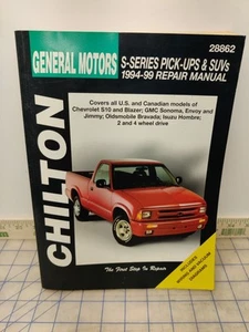 Chilton repair manual GM S-Series Pick-Ups and SUVs 94-99 #28862 - Foto 1 di 3