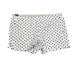 J.Crew Women's Animal Print Chino Shorts Size 8 Multicolor - Picture 1 of 10