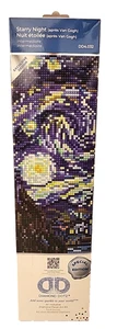 DIAMOND DOTZ Diamond Facet Art Kit Special Edition Starry Night (apres Van Gogh) - Picture 1 of 6