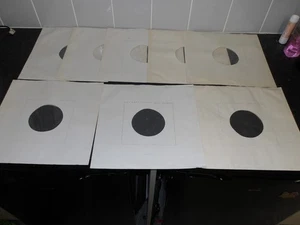 8 VINTAGE COMPANY RECORD INNER SLEEVES = AS PICS = GOOD QUALITY - Imagen 1 de 7