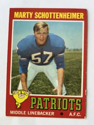 1971 Topps Football 12 diff. w/ 5 HOF'ers Karras, Maynard, Buchanan and more! - Image 1 of 4