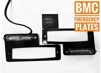 BMC Lights Emergency Flasher Plates Add-On Foto 1 de 4