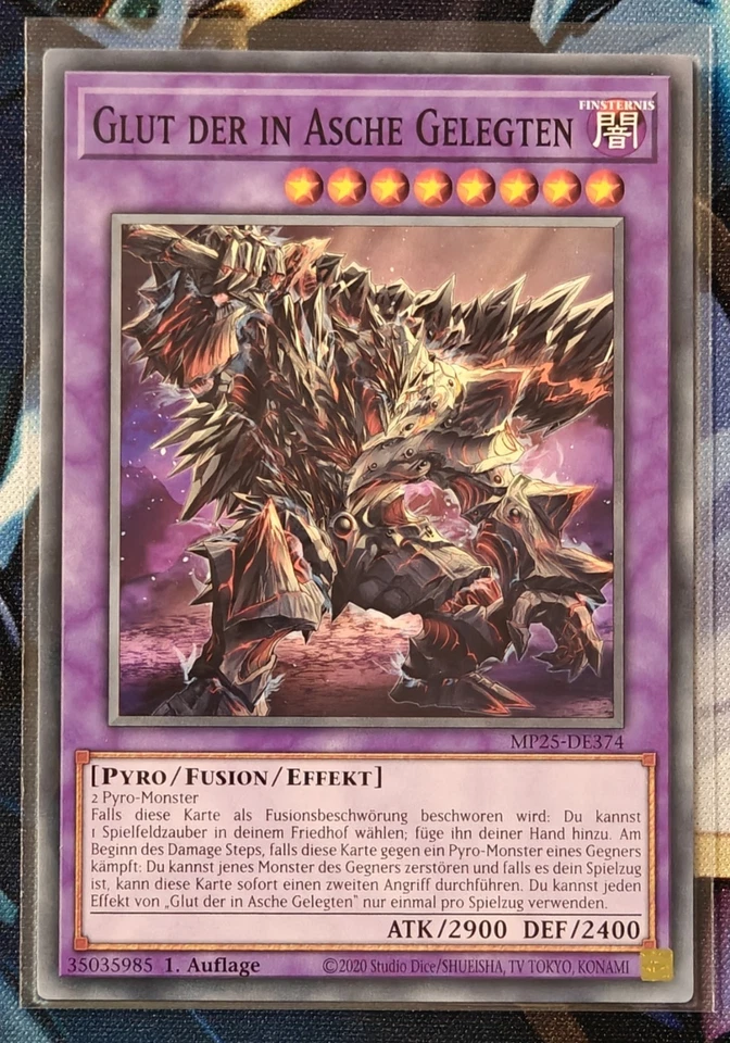 Yu-Gi-Oh Glut der in Asche Gelegten MP25-DE374 - Common - NM - 1. Auflage - Bild 1 von 1