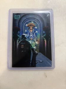 Star Wars Galaxy Chrome Darth Vader Mourning for Padme #31 /199 - Picture 1 of 2