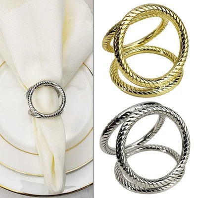 Elegant Triangle Napkin Rings for Stylish Presentation at For Any Dinner Event - Image 1 of 4