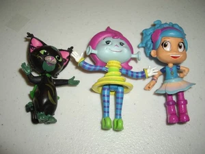 T31 Netflix 3 Figuras Luna Petunia BiBi Burbujas y Fellino Cat Cirque DeSoleil 3" - Imagen 1 de 3