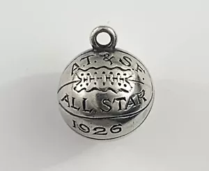 Selten 1926 ATSF Atchison Topeka Santa Fe Eisenbahn Sterlingsilber Basketball Award - Bild 1 von 2