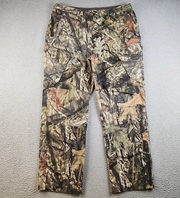 Game Winner Camo Cargo Pants Men's 40-42 Extra Large Mossy Oak Brown Hunting - Image 1 of 4