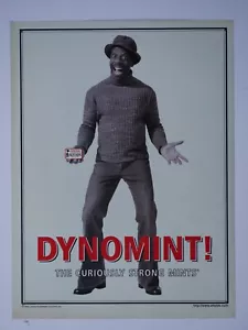 ALTOIDS Mints DYNOMINT Jimmie Walker Vintage 1998 Original Print Ad - Picture 1 of 3
