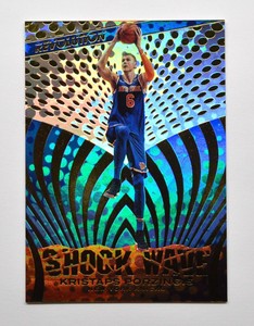 2018-19 Panini Revolution Shock Wave #14 Kristaps Porzingis