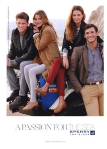 2012 Sperry passion for the sea shoes 1-page MAGAZINE AD - Picture 1 of 1
