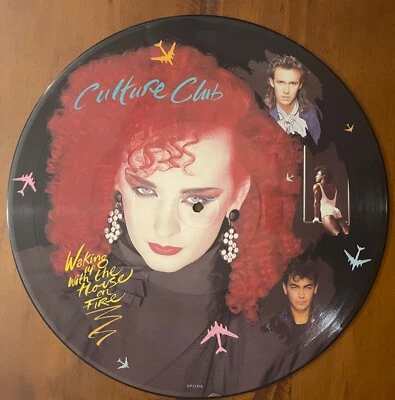 Culture Club - Waking Up with the House on Fire 12" Vinyl Picture Disc LP Record - Image 1 of 3