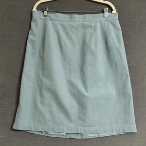 Vintage Newport News Rock 18W grün Leinen Bleistift adrette Küste klassisch pastell - Bild 1 von 8