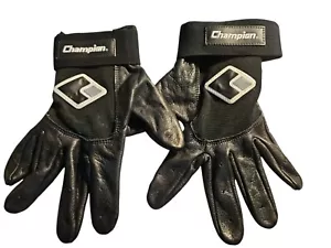 Champion Fallschirmspringerhandschuhe Medium schwarz Lederhandschuhe Top Zustand - Bild 1 von 4