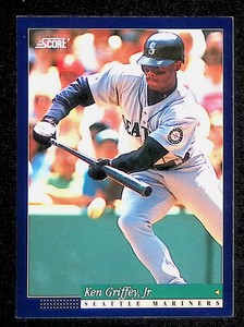 1994 Score #3 Ken Griffey Jr. Seattle Mariners Baseball Card
