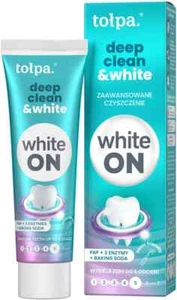 Pasta de dientes Tołpa WhiteOn Deep Clean & White limpieza avanzada 75 ml - Imagen 1 de 3