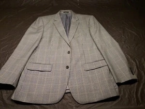 Joseph & Feiss Sportmanteljacke, 46R, Mini-Houndstooth schwarz/weiß, sehr schön - Bild 1 von 6