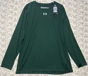 Under Armour Locker Tee Long Sleeve Loose T-Shirt Mens Size X-large Solid Green - Picture 1 of 7