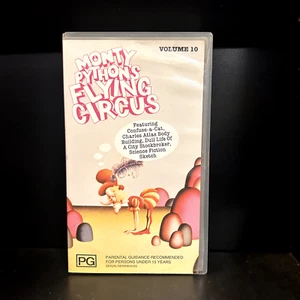 Monty Python Python’s Flying Circus: Volume 10 VHS 1969 Rare Sml Case GC No SSS - Picture 1 of 6