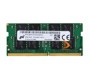 Micron 8GB RAM 2Rx8 DDR4 PC4-2400T 2400Mhz 260Pin SODIMM Arbeitsspeicher Non Ecc - Bild 1 von 5