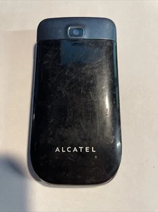 Alcatel One Touch 768T - 128MB - Black/Blue Flip Phone - Picture 1 of 7