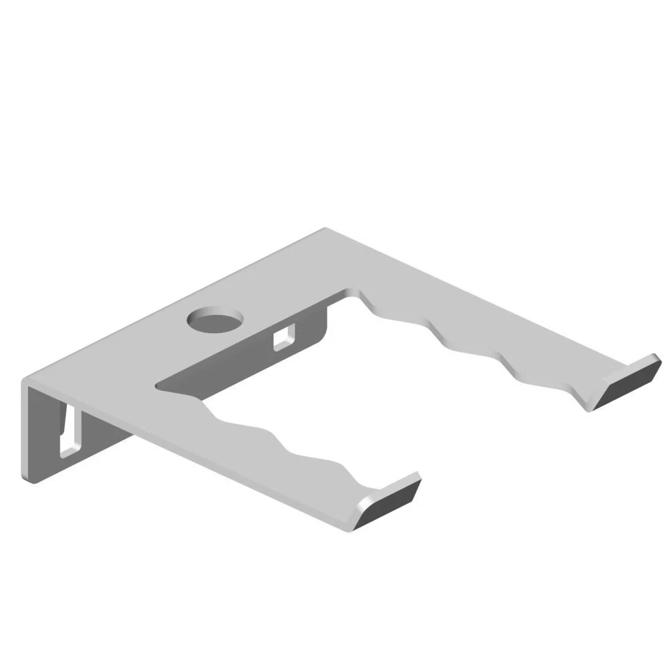 11404-00002= 6x Werkzeughalter 1fach 63x75 mm weiß Lochwand SL Element System