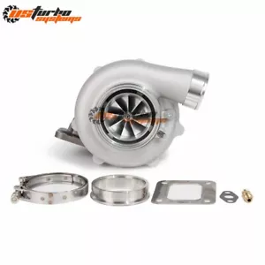 G35-1050 Ball Bearing Turbo Billet Comp Wheel T4 0.82A/R Vband Turbine Housing - Picture 1 of 9