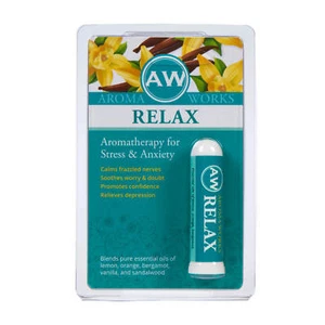 Aromaworks Aromatherapy Relax Pocket Inhaler Stress Relief - Picture 1 of 6