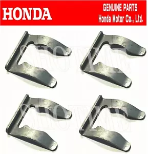 HONDA GENUINE 11-16 CR-Z Brake Hose Pipe Lines Clip 4 pcs OEM ZF1 ZF2 - Foto 1 di 1
