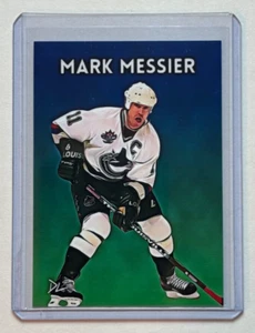 Mark Messier Limited Edition Artist Signed "Vancouver Canucks" Trading Card 1/10 - Picture 1 of 2