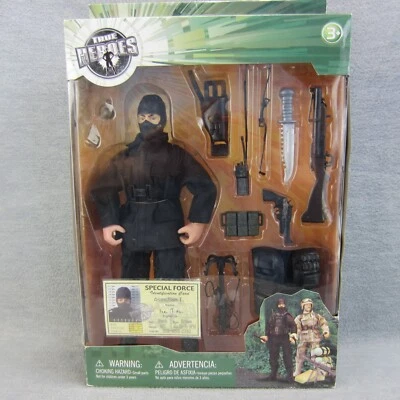 Combat Troops True Heroes Action Figure Toys R Us NRFB Special Forces Soldiers - Image 1 of 4