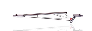 Varilla de cambio Battistinis Wireframe para Harley 1986-2025 modelos Touring cromada - Imagen 1 de 1