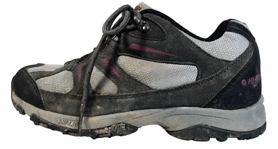 Hi-Tec Trail II Womens Size 8 Shoes Gray Lace Up Waterproof Hiking Ankle Boots - Image 1 of 4